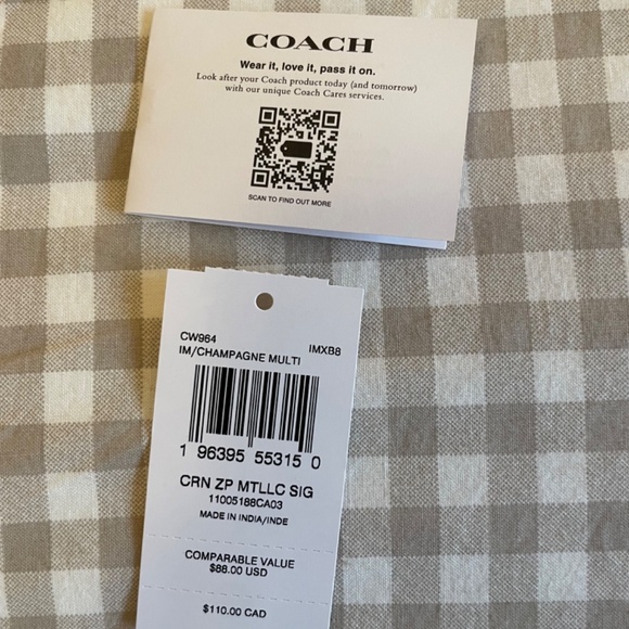 Coach Wristlet - Picture 2 of 3